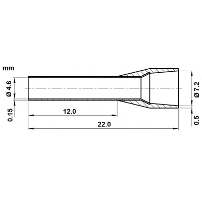 TULEJKA KABLOWA TUL-10/12/DIN-R*P100